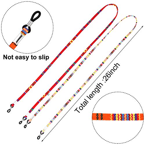 Frienda 8 Pezzi Cinghia Portaocchiali Catena per