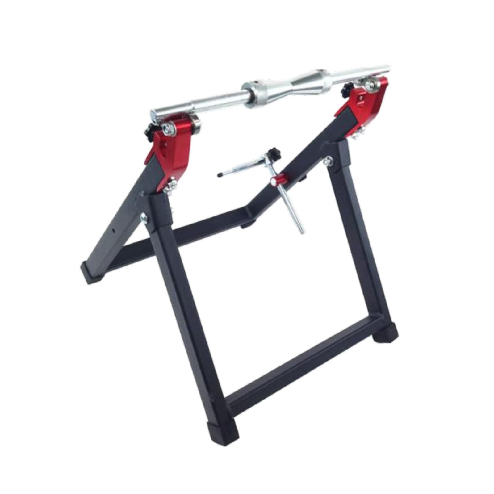 Equilibradora de Ruedas de Motocicleta Portátil con Fácil Instalación, Rojo