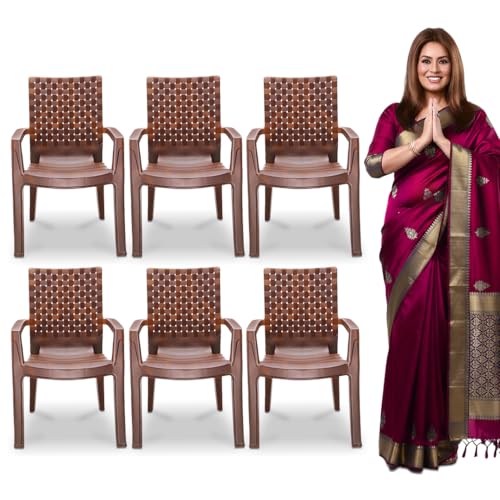 MAHARAJA Heavy Duty Plastic Chairs for Home & Office | Comfortabl...