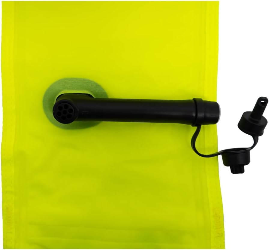 AKONA Premium Surface Marker Buoy for Scuba Diving - Signal Diver, Dive SMB & Buoy for Surface, 20M / 65FT Spool