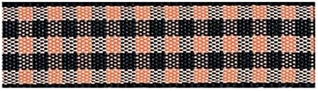 Ribbonbon チェックタフタリボン 24mm幅 45m 152 3800024152