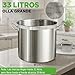 Imagen de Nutrichef Olla acero inoxidable 18