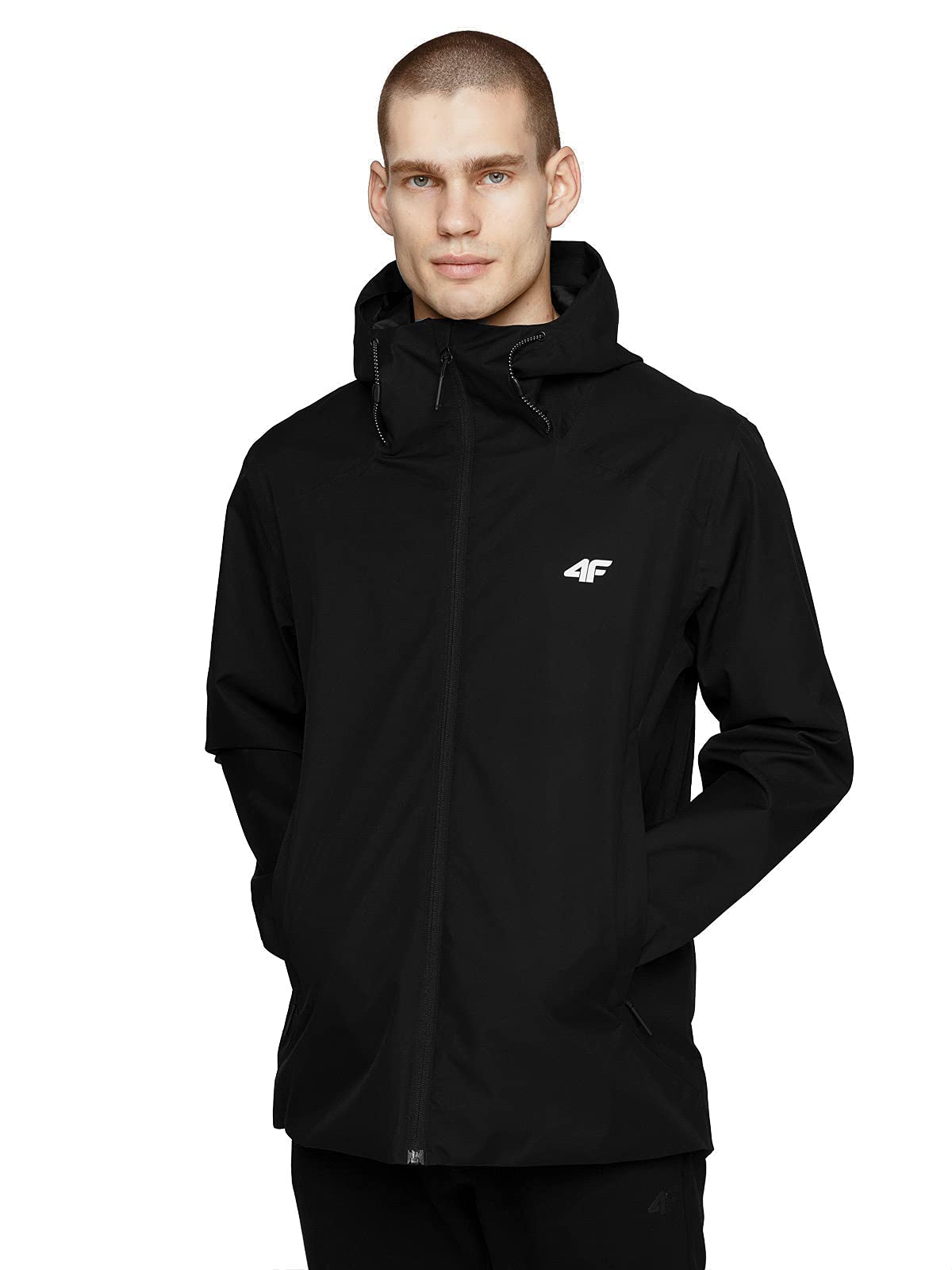 4F Kurtka męska Sage, Deep Black, L