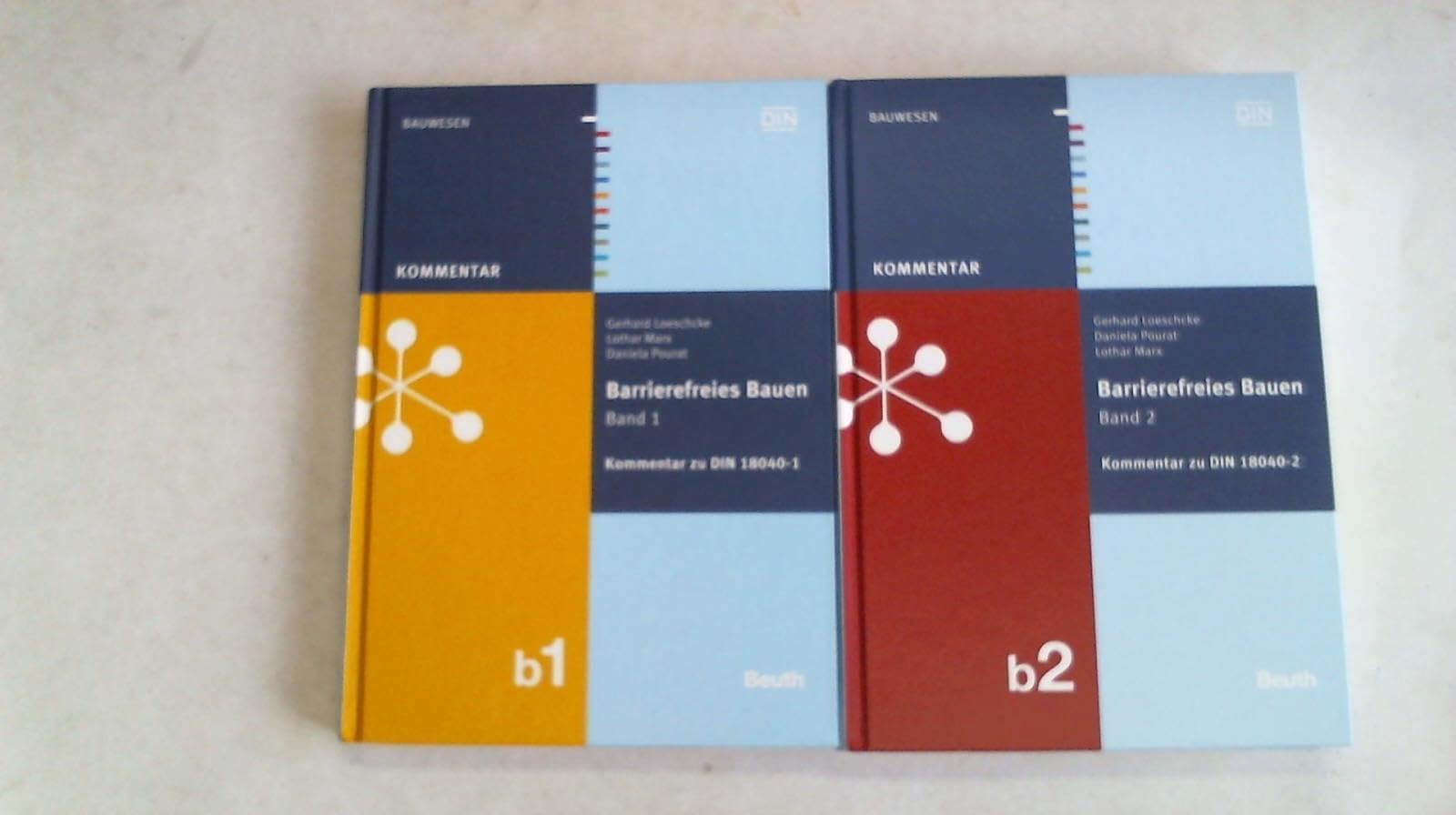 Barrierefreies Bauen Band 1: Kommentar zu DIN 18040-1 (DIN Media Kommentar)