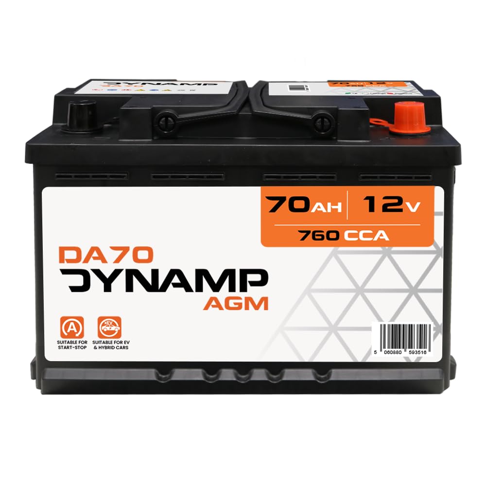 DA70 Batterie de voiture L3 AGM Start-Stop 70Ah 760CCA 12V