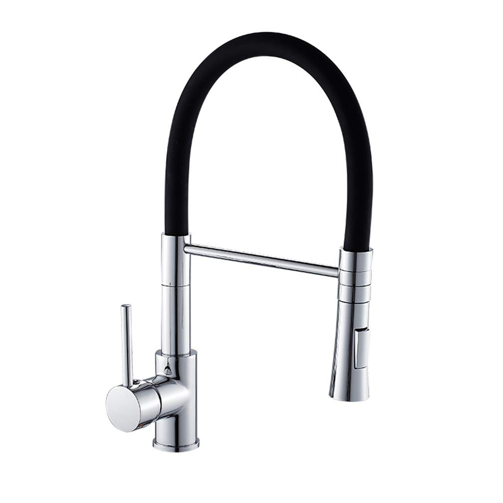 Cromo Con Led Grifos De Latón Para Cocina Grifería Monomando De Grifo Monomando Con Grifo Monomando De Cromo Con Aireador Montado En Cubierta, Cromo Sin Led
