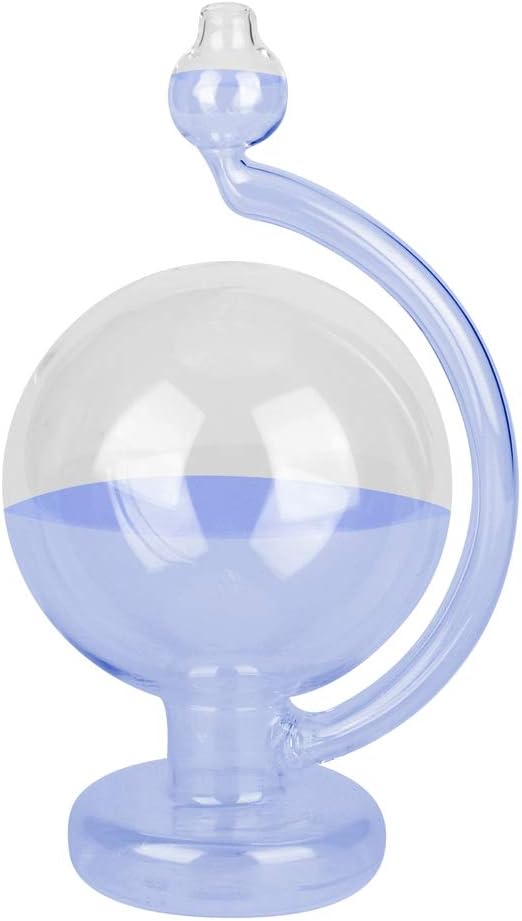 Ejoyous Weather Forecast Bottle, Weather Forecasting Predictor Storm Glass Globe Barometer Home Office Ornament Indoor Desktop Decoration