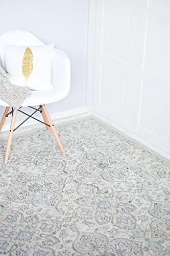 RugVista, Ziegler Greenville, Teppich, Mittelflor Teppich, ∅ 200 cm, Rund, Orientalischer Teppich, Oeko-Tex Standard 100… – Bild 7