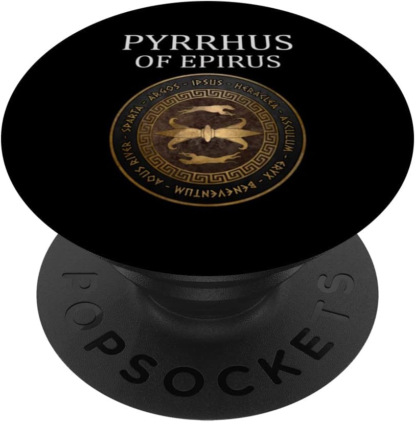 Pyrrhus of Epirus Ancient Battles of the Pyrrhic Wars PopSockets Swappable PopGrip