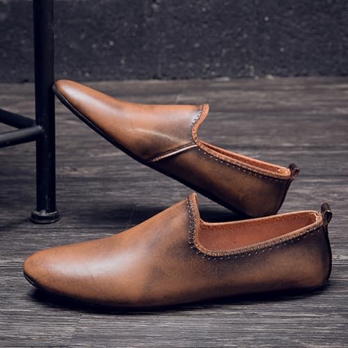 Men's Slip - On Loafers, Stylish Casual Shoes - Ideal for Daily Walks, Office Commutes & Weekend Errands2