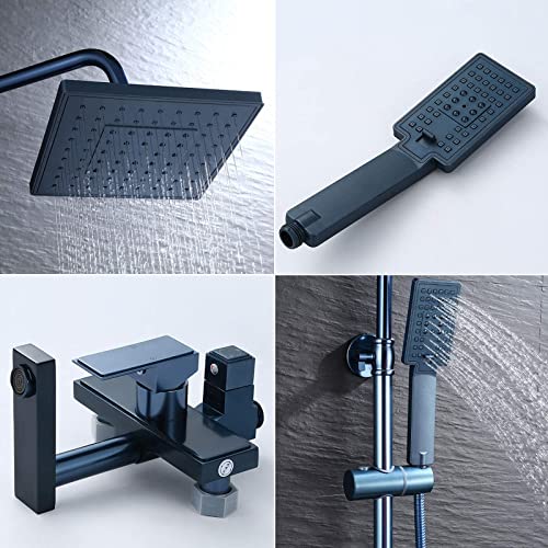 Ensemble de douche en aluminium suspendu de style moderne