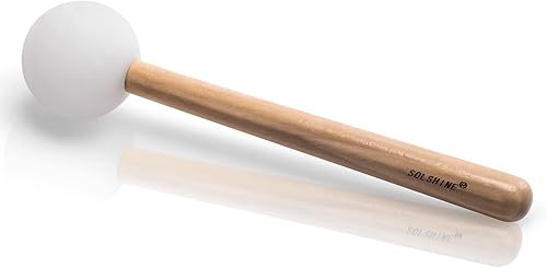 Miniatura 24 de SOLSHINE Juego de 7 cuencos de cristal de 6 a 12 pulgadas para curación de sonido con 2 fundas de carring gratis, mazo de cristal y reparador de 7