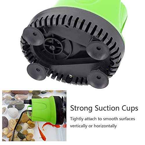 ALLYLANG 330GPH 25W Aquarium Submersible Water Pump, Apply to Fish Tank / Pond Fountain / Statuary / Hydroponics with 3… - Image 6