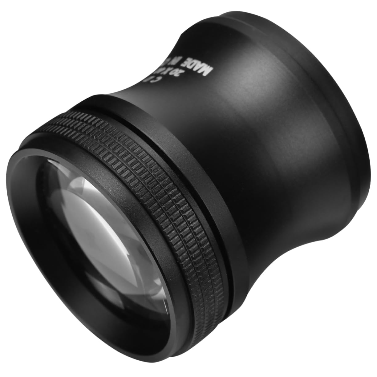 Homoyoyo 1Pc Handheld Magnifying Glass Lightweight Portable Magnifier for Close Work for Jewelry and Circuit Board Inspection Black Design for Home and Store Use