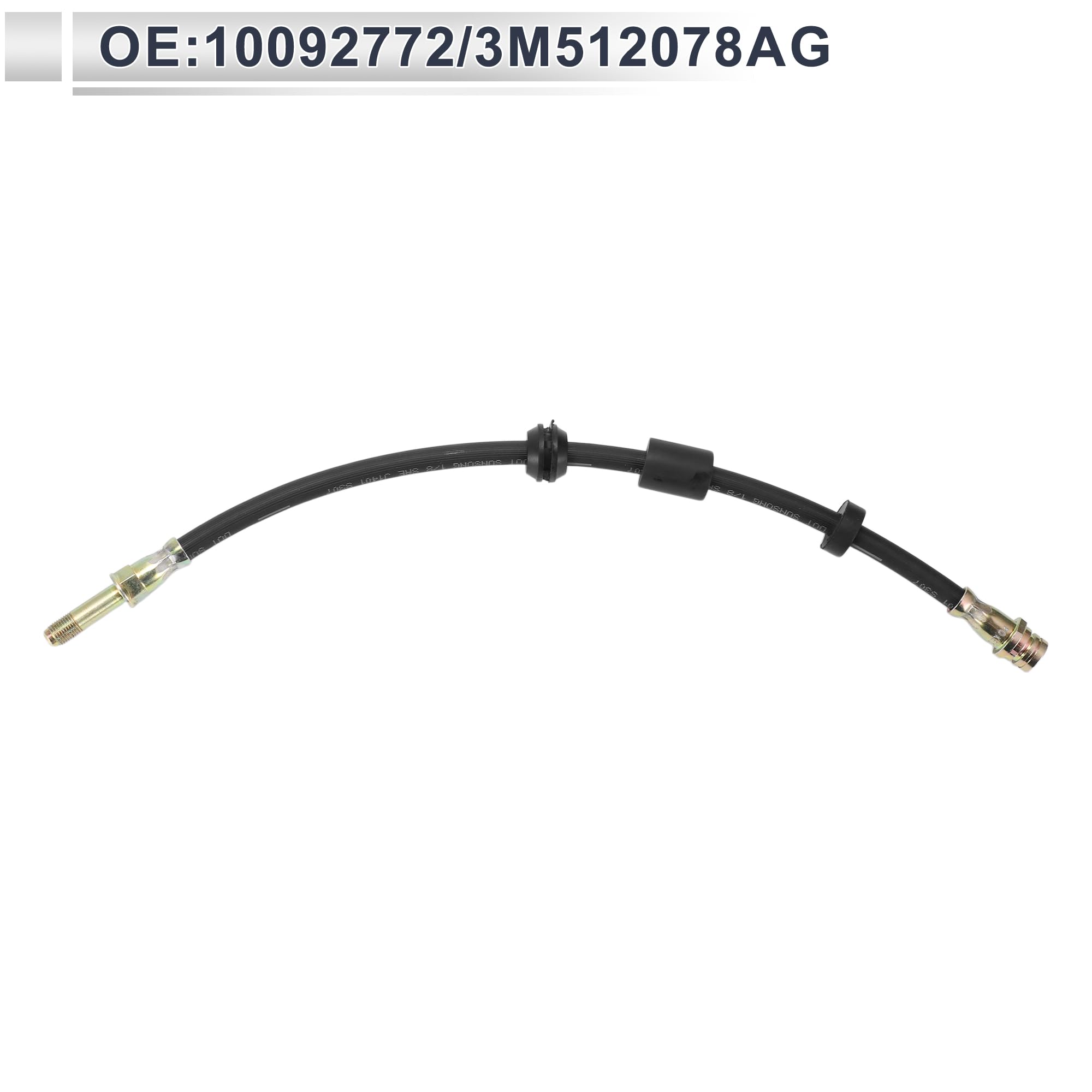 1 Tubo flessibile del freno anteriore per Ford Focus 2005-2011 Tubo idraulico del freno N.10092772/3M512078AG