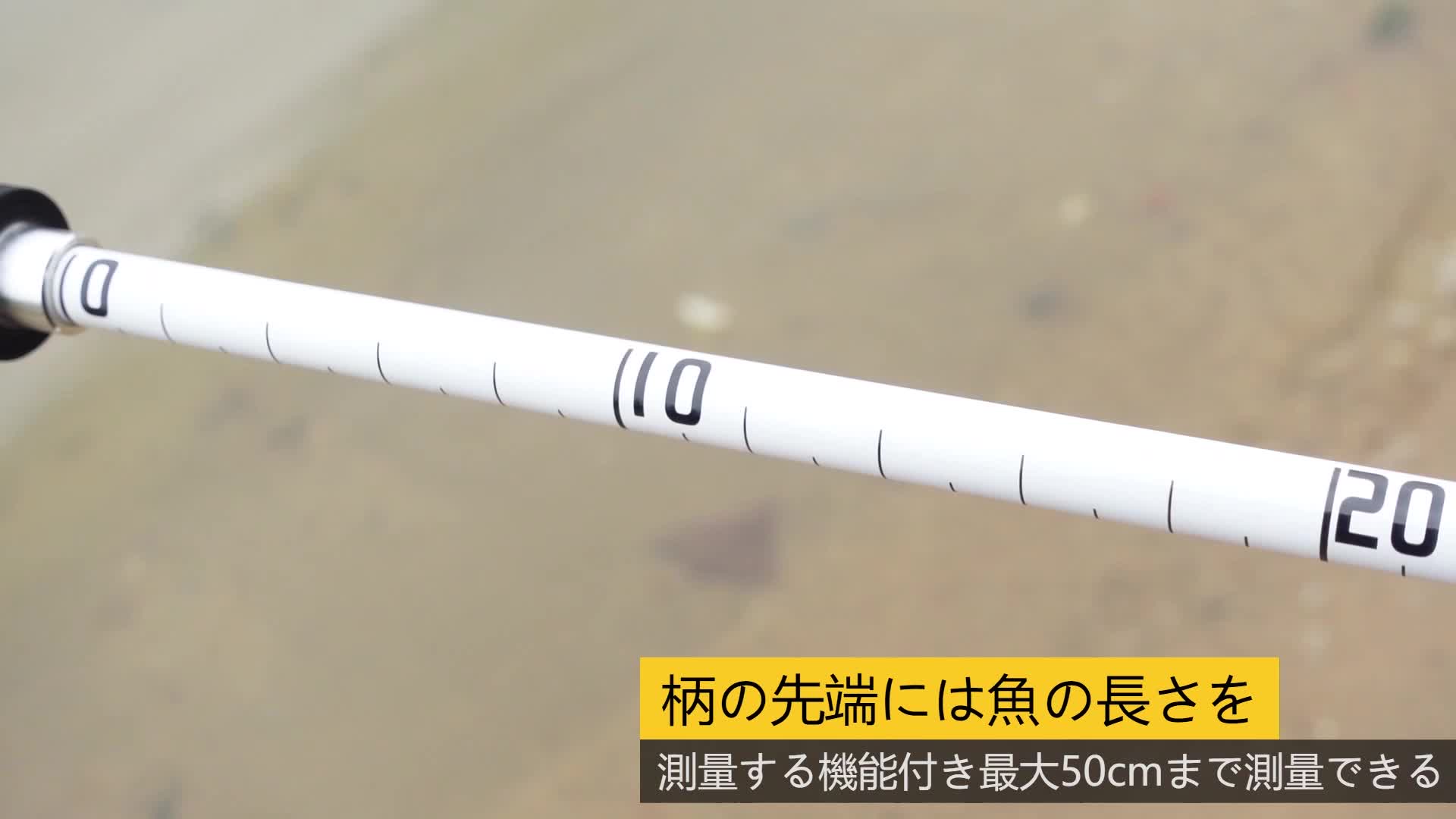 Amazon | サンライク（SANLIKE）玉の柄 ランディングポール カーボン製