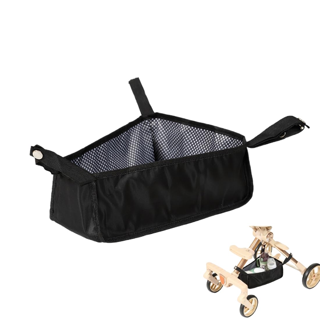 Resistente alla Polvere, Cestino per Passeggino, per Passeggino, Fondo da Appendere al Fondo del Passeggino, Borsa Organizer per Il Fondo del Passeggino, Passeggino Accessori cestello