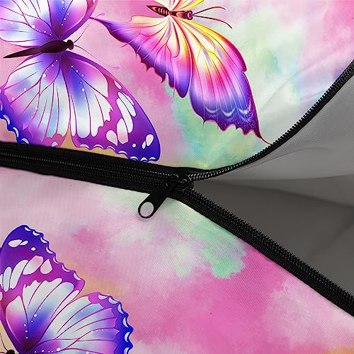CVHOUSE Butterfly Bolsa de Dormir para Camping, 3 Estaciones, Ligera, Impermeable, para Adultos y Niños, 31x90 pulgadas miniatura 7