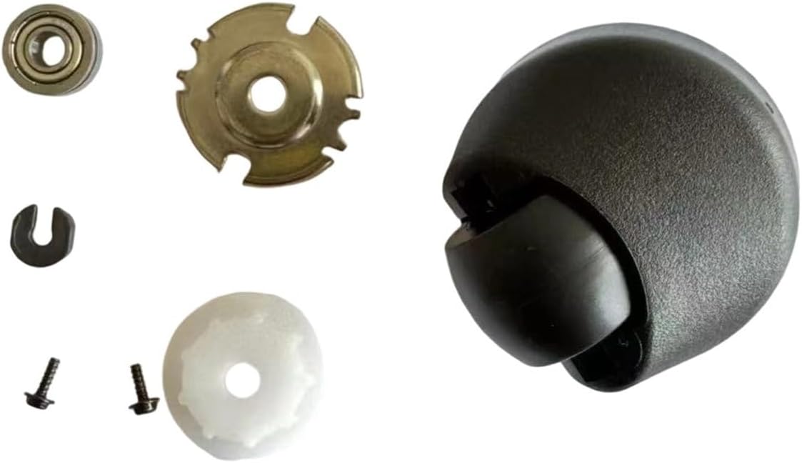 Parts Front Wheel, Compatible for ECOVACS DEEBOT T30pro, T50pro, X8, Vacuum Cleaner Parts(Small Wheel)