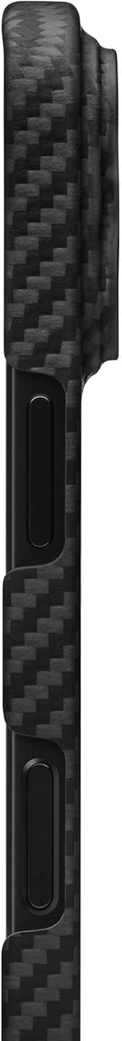 Latercase | Compatible with iPhone 16 Pro | Classic | Durable iPhone 16 Pro Phone Case | 0.6mm Thin Aramid Fiber, 10 Grams, Precision Lasercut, Full Camera Protection, Nonslip Matte Finish