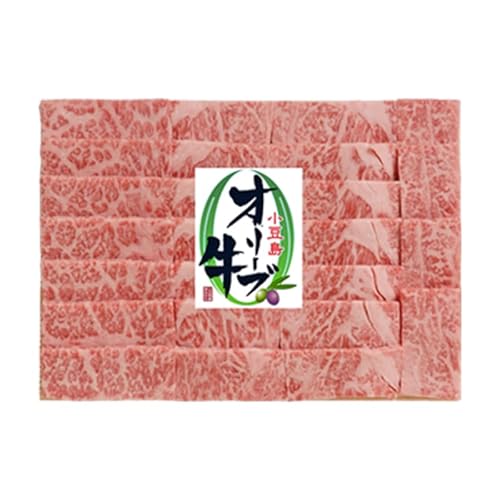 小豆島 オリーブ牛 カルビ 焼き肉用 450g 和牛 黒毛和牛 ブランド牛 国産牛 国産牛肉 牛 お肉 肉 焼肉用 牛カルビ 食品 香川 香川県 土庄町