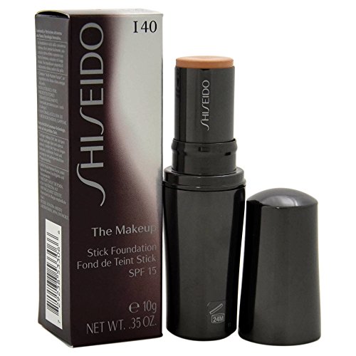 Shiseido The Makeup Stick SPF 15# I40 Natural Fair Ivory Foundation for Women, 0.35 Ounce