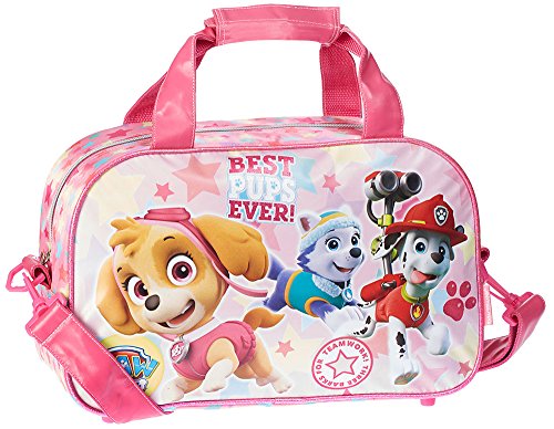 Karactermania La Patrulla Canina Pups Bolsa de Deporte Infantil  38 cm  Rosa