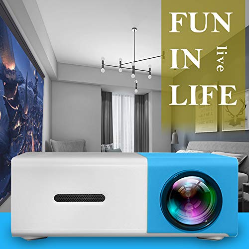 Staright FW1S YG300 LED Projetor 1080P Máquina de projeção com USB HD AV TF Card Slot Mini controlad