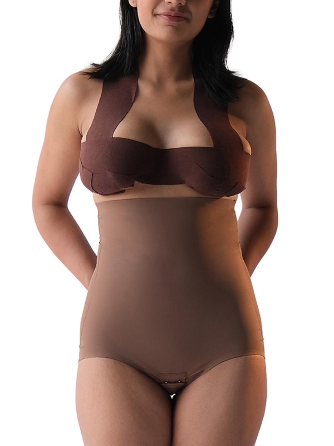 Super Edge Targeted & Effective Tummy Control (Coco Brown Colour) Shapewear for Natural Contour & Compression-image-15