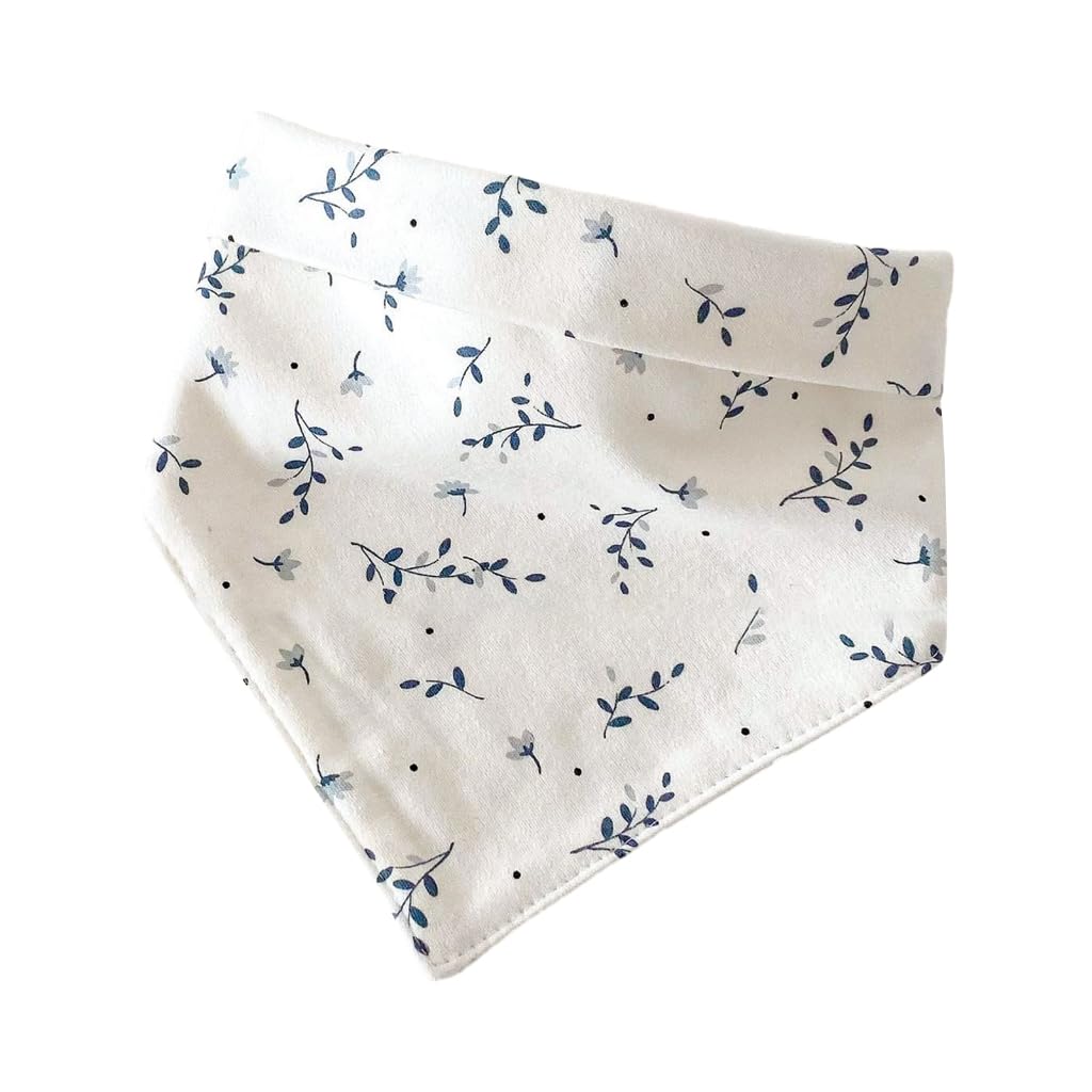 FackLOxc Stylish Baby Bandana Scarf Infant Drool Bib Printed Muslin Bibs Burping Cloth for Newborns Feeding and Drooling