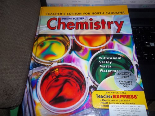 Prentice Hall Chemistry -Teacher's Edition for ... 0131258133 Book Cover