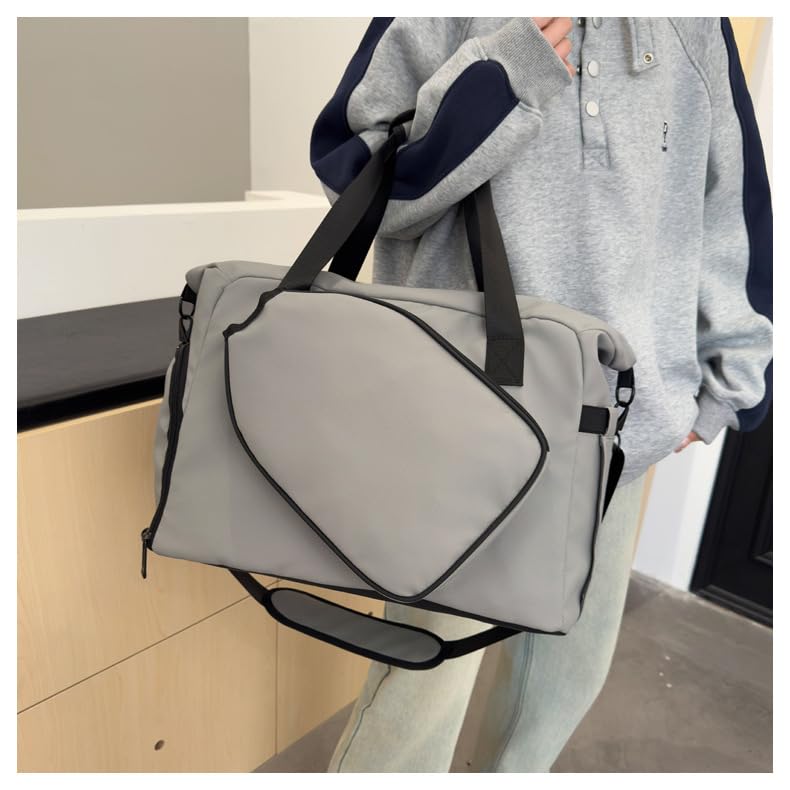 VKOOVIFA Stylish Pickleball handbag with adjustable shoulder straps, suitable for crossbody, hand-held or shoulder bag - the ideal Pickleball gift
