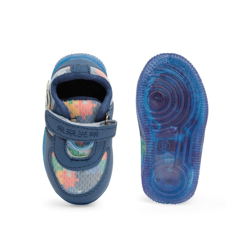 CHIU Micky Applique Detailed Strip Closure LED Shoes 5 51KUJpd9PbL