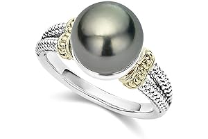 Black Pearl Rings for Women: Vogue and Elegance Embodied