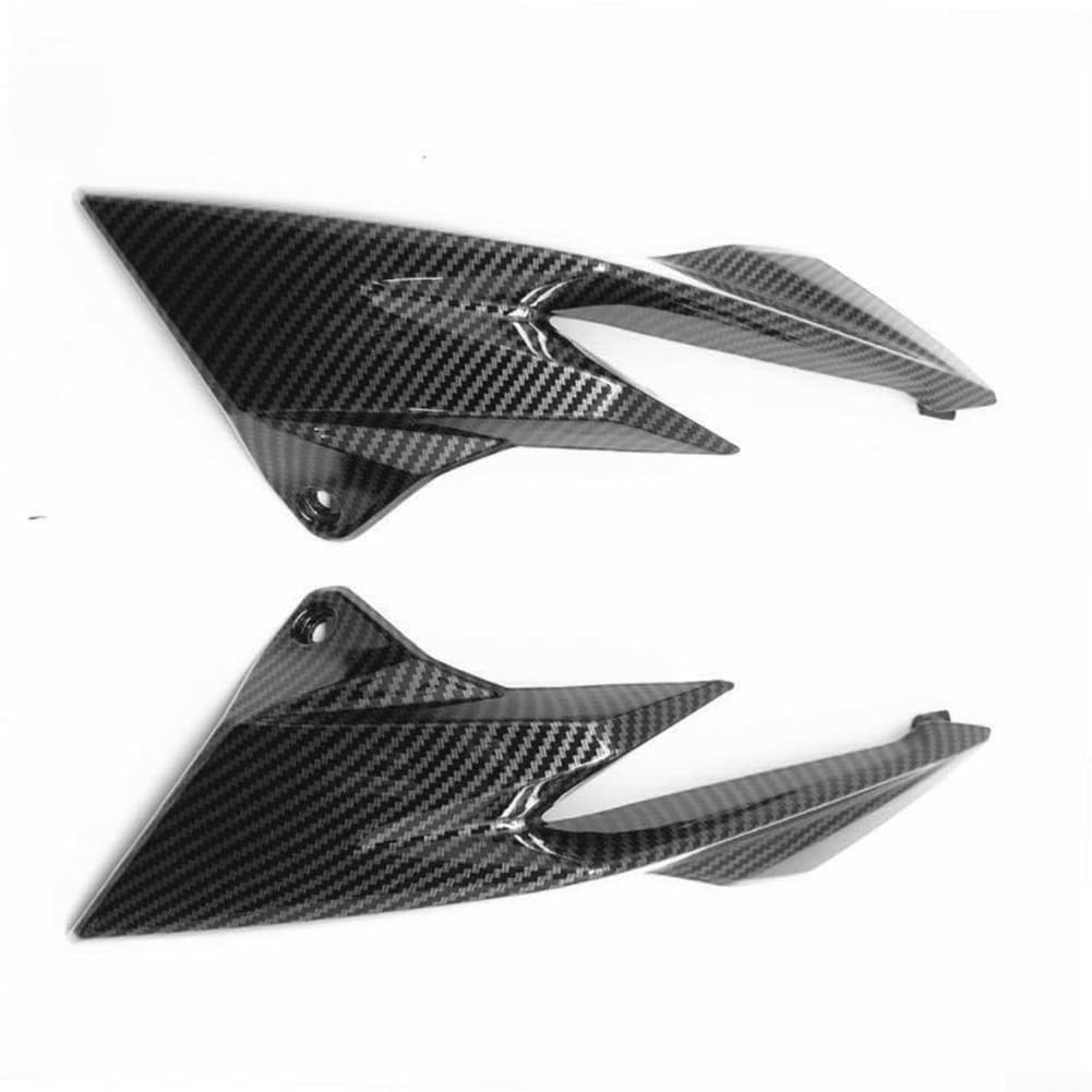 Kohlefaser Tankabdeckung Obere Verkleidung Lüftungsgitter Panel für Honda CB500F 2016-2018 ABS Kunststoff