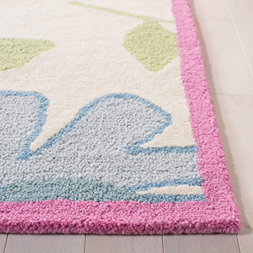Tapete Decorativo SAFAVIEH 91x152 cm de Lana Hecho a Mano miniatura 4