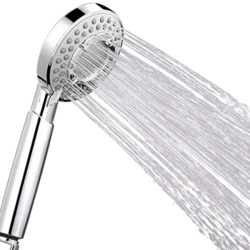 Cabezal de ducha de mano ABS de ahorro de agua de mano Accesorios de baño compatibles con sistema de ducha de baño Rociador de ducha de baño Ducha