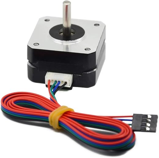 Iverntech 42 Nema 17 Stepper Motor 23mm Body for Titan Extruder 3D Printer 1.8 Stepper Angle 1.5A 2 Phase 4-Lead with 1M Cable