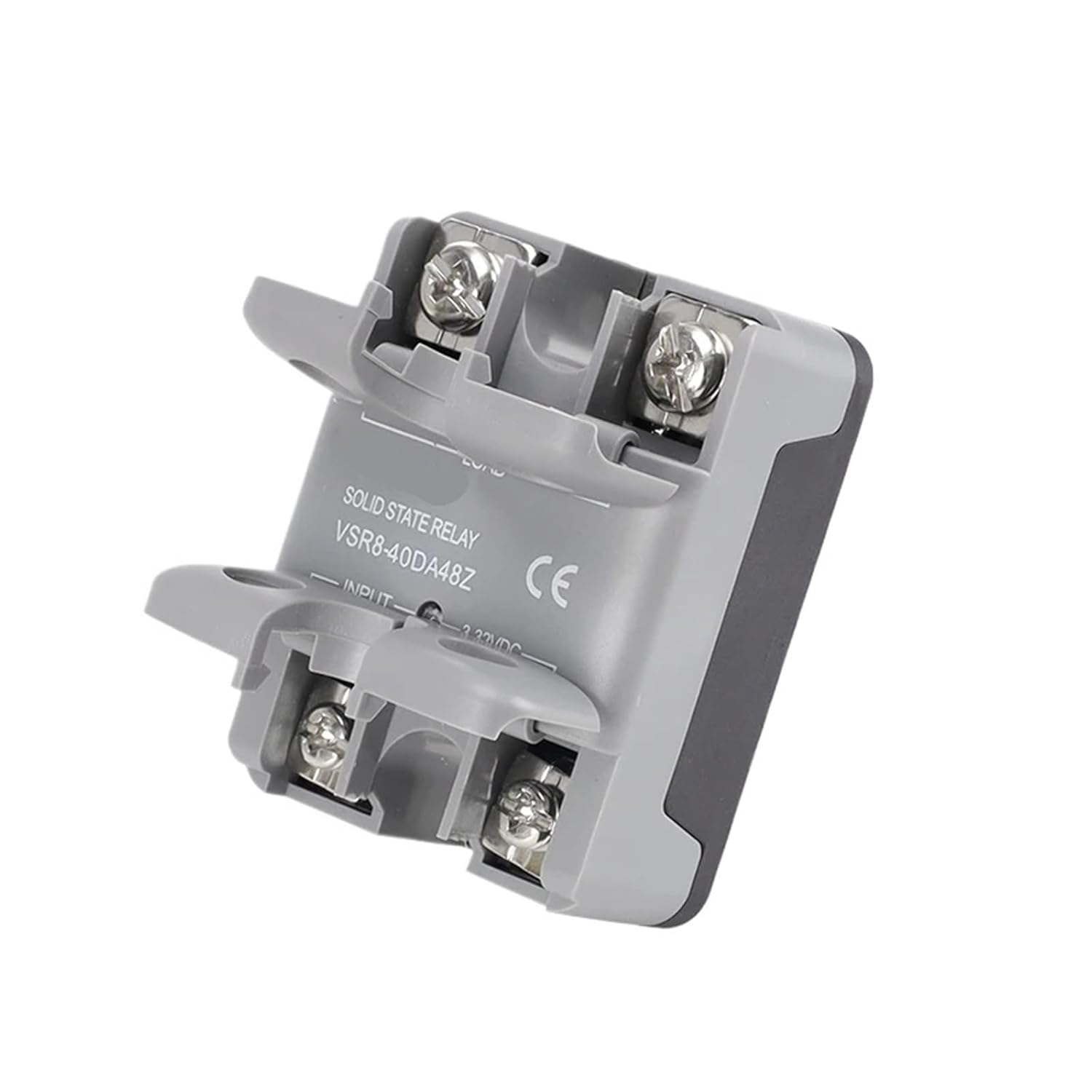 VSR8 Solid State Relay Module for Temperature Controller Single Phase SSR 10DA 25DA 40DA with Dust Cover DC Control AC(SSR-100DA)