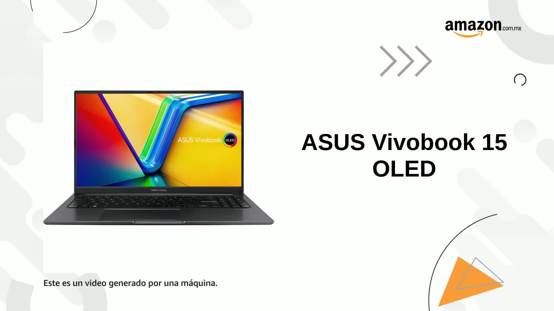 ASUS Vivobook 15 OLED Laptop, 15.6” FHD OLED Display, AMD Ryzen™ 5