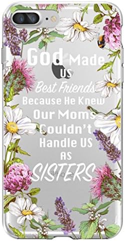 SharkCute BFF God Made Us Best Friends Matching Cases for (For iphone 5c)