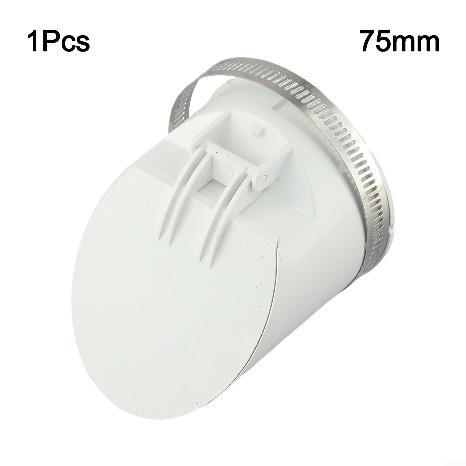 Clapet anti-retour en PVC pour tuyau de drainage, filtre anti-odeur 50-160 mm, filtre de descente d'eau de pluie en PVC (75 mm)