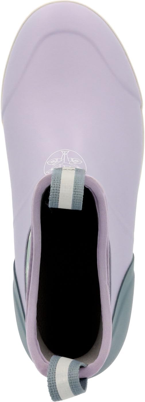 XTRATUF Women OTH 6" SLIP O Medium, Color: Lavender Gray/Halibut Print, Size: 6 (XWAB503-060) - Image 6