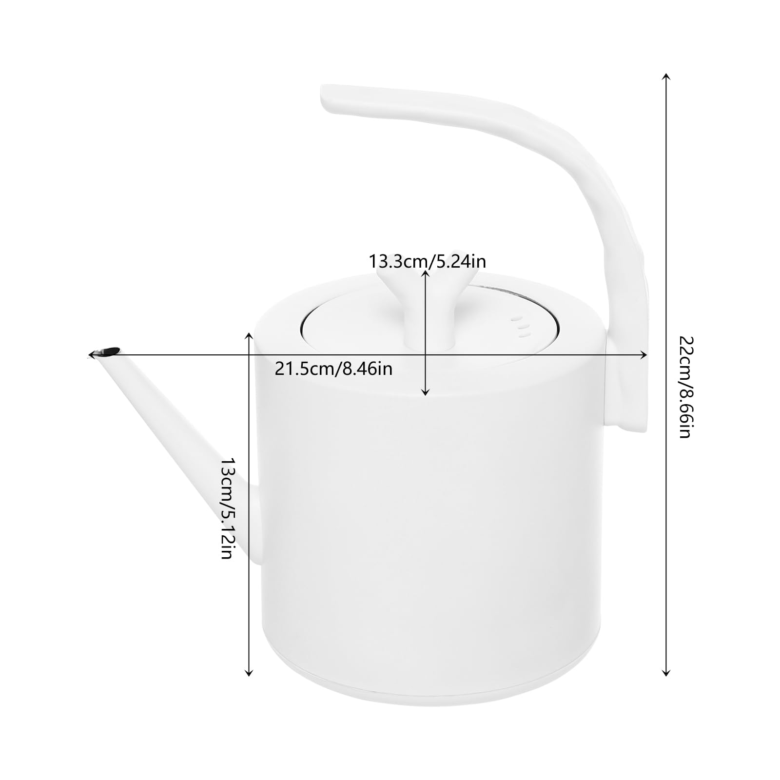 Czajnik elektryczny Kettle 1 l z cokołem 1000 W (biały)