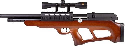 Beeman - Rifle de aire de bullpup con palanca multidisparo, 12 disparos, stock de madera europea, alcance y montaje incluidos disponible en Yaxa Colombia