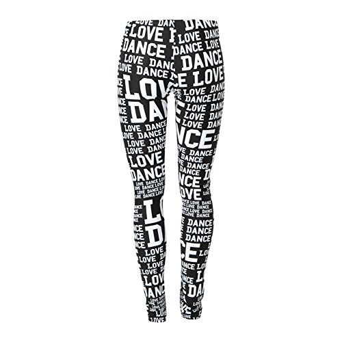 Alexandra Collection Girls Love Dance Leggings for Kids4