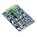 DC Brush Motor Controller, DROK 16A Dual Channel H Bridge Motor Driver Brushed Board DC 5V-36V Motor Drive Control Smart Car PWM Speed Regulator