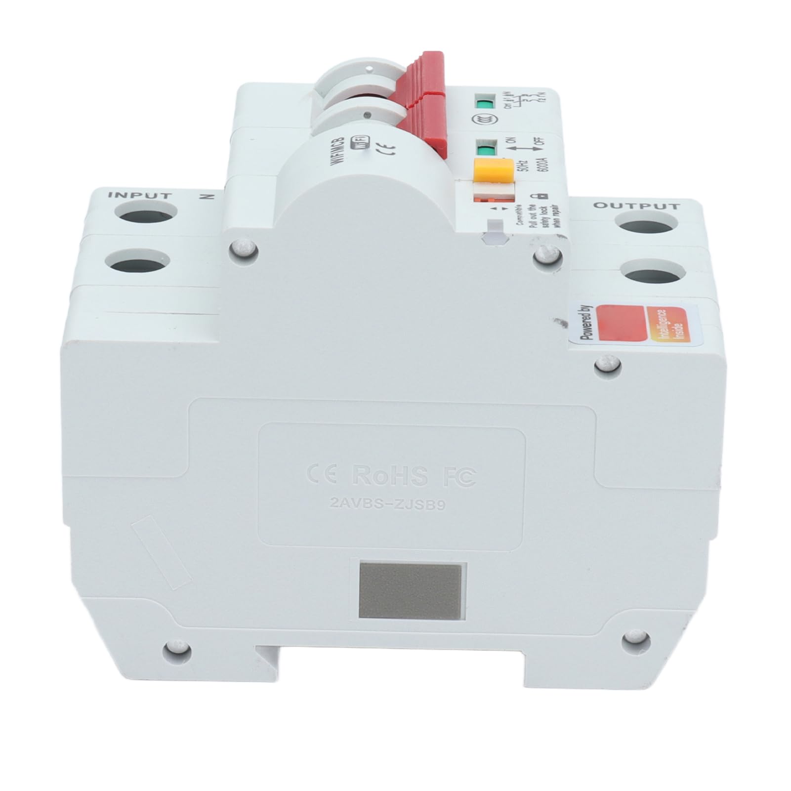 2P Inteligentny Przerywacz WiFi Bluetooth Pilot Aplikacji Przełącznik z ochroną przeciwprzepięciową 6000 V Zabezpieczenie Nadprądowe dla urządzeń Wieżowych Oświetlenia Zewnętrznego (63A)