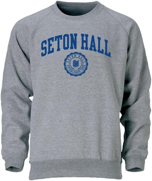 Barnesmith Crewneck Sweatshirt for College, Heritage Logo, Adult Unisex