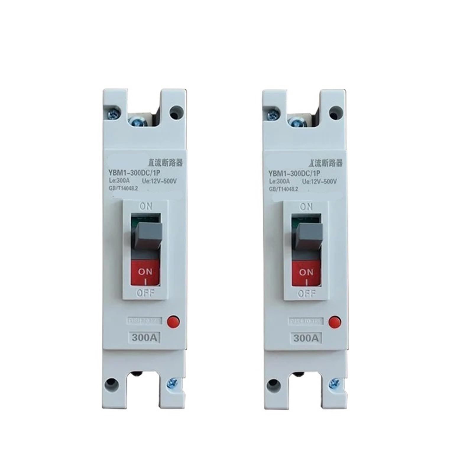 Disyuntor CC 500V 125A protector de bateria de plastico para paneles solares e instalacion RV 6